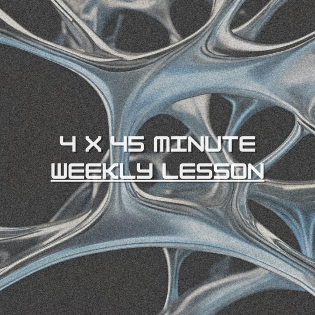 4X 45 Minute Weekly Lessons