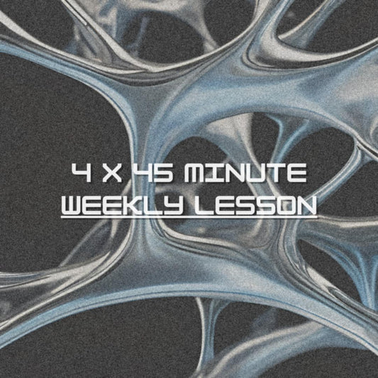 4X 45 Minute Weekly Lessons